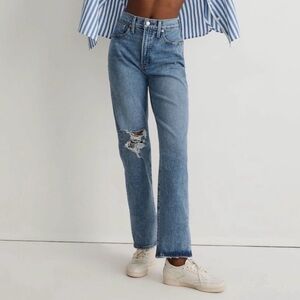 Madewell The Perfect Vintage Straight Jean in Reinhart Wash Size 31